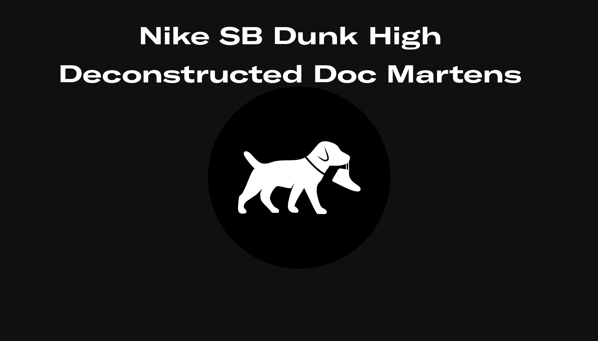 nike sb dunk doc marten